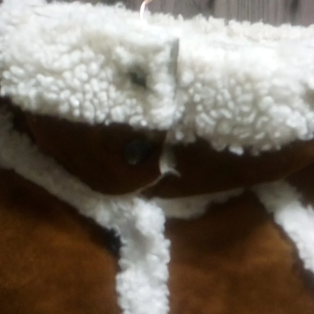 NWT Free People Vegan Exchange Shearling Jacket
